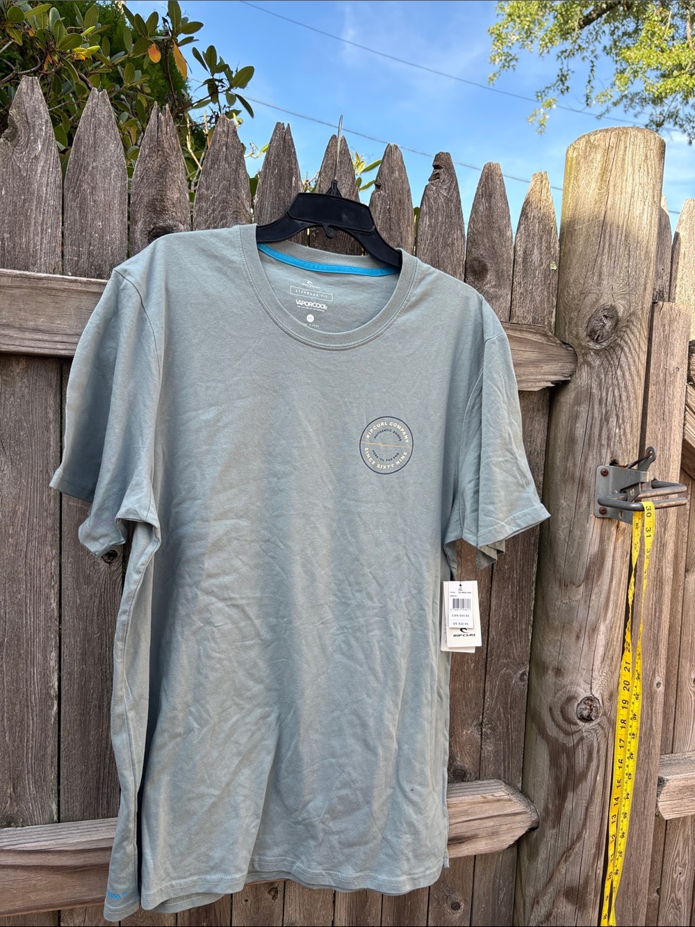 Rip Curl XXL mineral green circuit tee. NWT!
